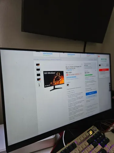 Monitor LG UltraGear 144 HZ - 1 ms