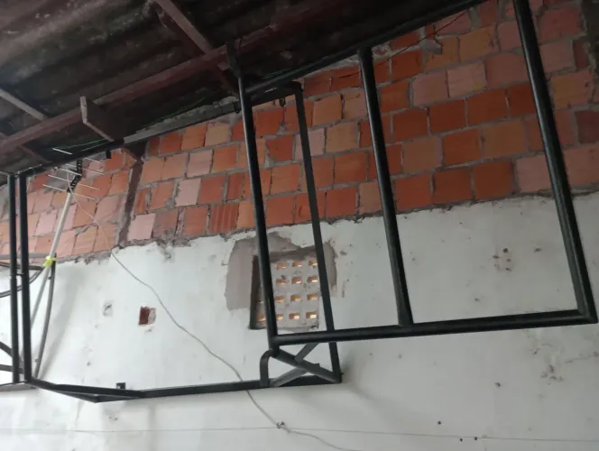 Suporte caçamba
