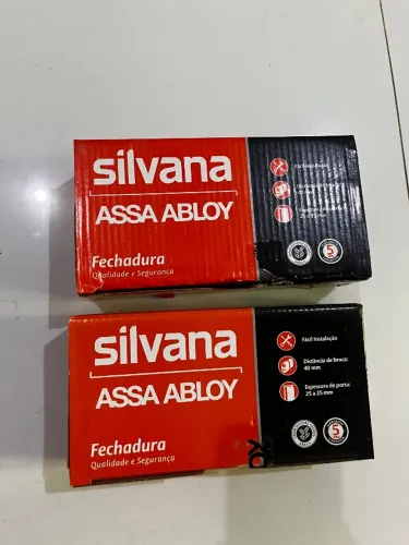 Fechadura de porta simples 2 unidades.