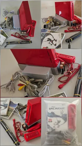 VENDO - NINTENDO WII VERMELHO ? EDIÇÃO ESPECIAL ?