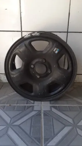 RODA DE FERRO DA ECOSPORT PRETA- USADA , ARO 15, ORIGINAL FORD, 1 UNIDADE, PREÇO R$ 200,