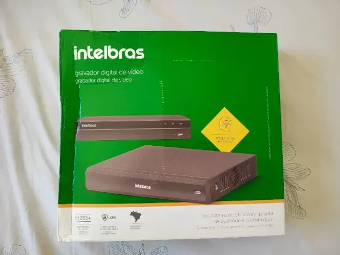 Gravador de câmeras de segurança com IA iMHDX 3108 Intelbras DVR