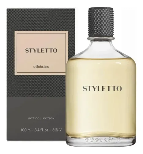 Perfume Styletto o Boticário Boticollection Desodorante Colônia 100 ml-Masculino (Original