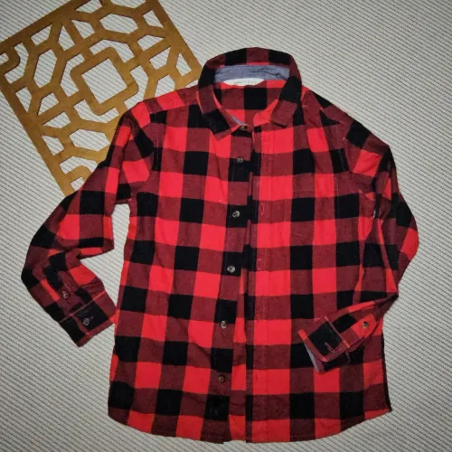 Camisa xadrez  infantil 