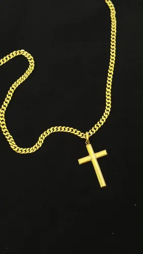CORDÃO DE OURO MACIÇO 27.2g