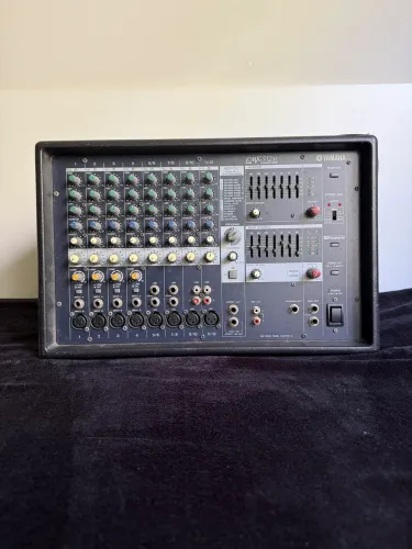 Yamaha EMX512SC Amplificada + 2 Caixas Antera 15" 150W | Excelente Estado 