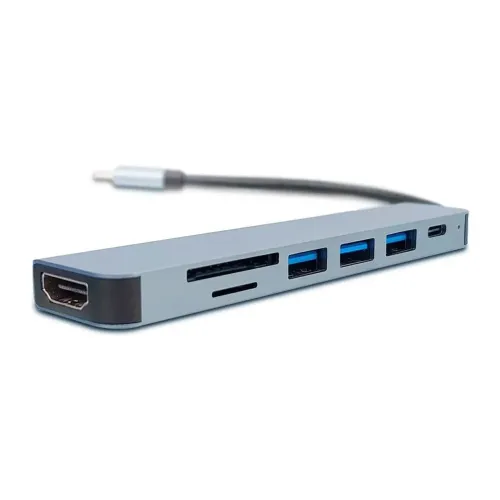 Hub 7 em 1 60hz multportas