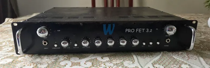 Amplificador cabeçote Warwick pro fet 3.2