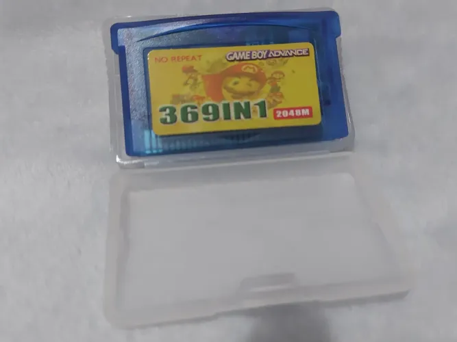 Cartucho de Game Boy Advance "369 in 1" (GBA)