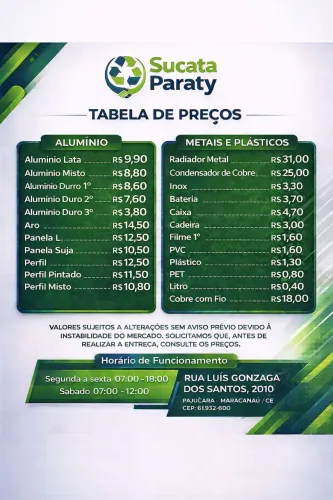COMPRAMOS SUA SUCATA