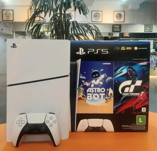 Ps5 slim impecável! Garantia loja física 