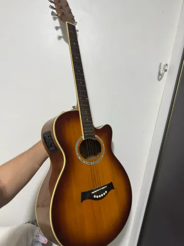 Violão Gianini , Elétrico (Cordas de Aço)