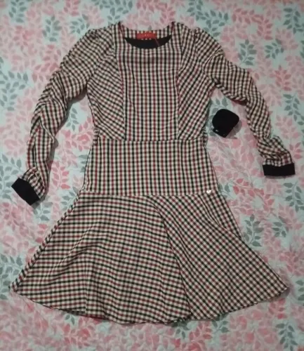 Vestido Xadrez Joyaly (novo)