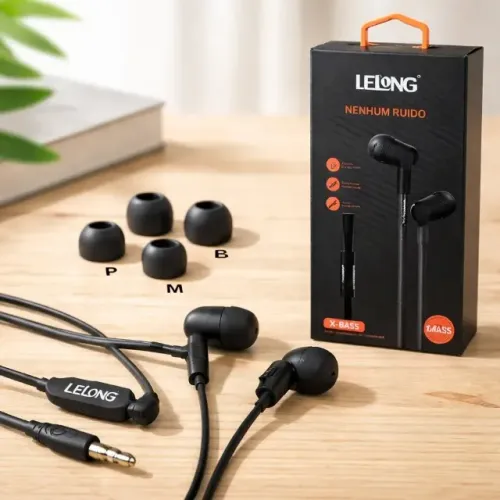 Fone De Ouvido Sem Ruído Lelong Le-0201 / P2
