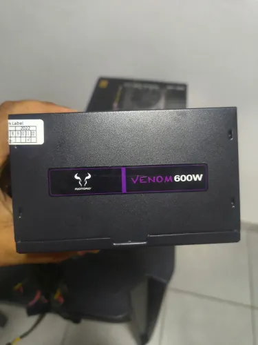 Fonte real Venom 600w