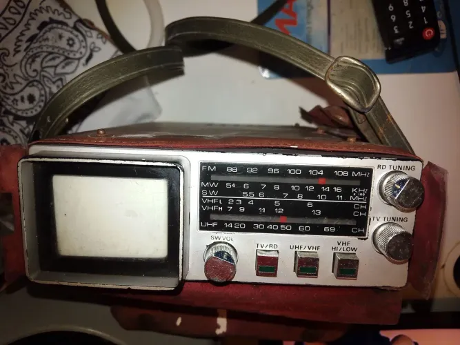 Televisão de caminhão, uso decorativo