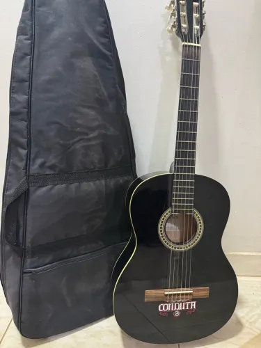 Violão Giannini GCX-15 Preto + Capa 