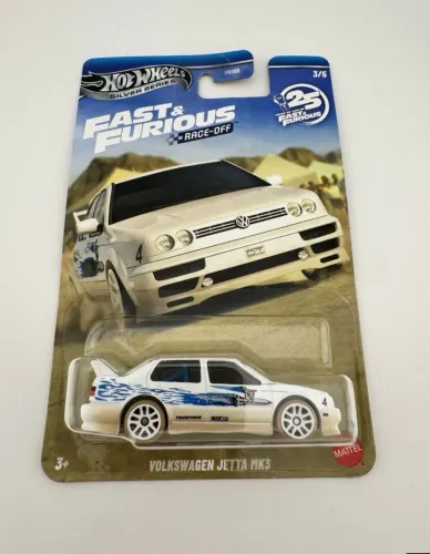 NEW RELEASE Hot Wheels Fast & Furious Race Off 3/5 - Volkswagen Jetta MK3
