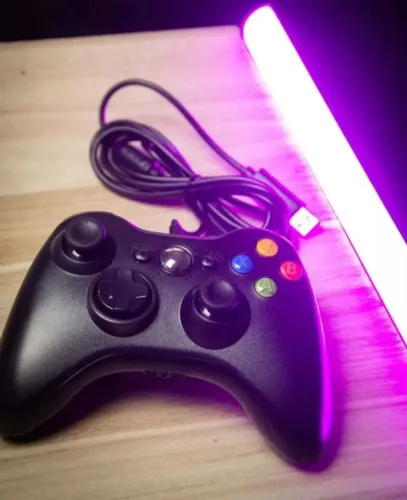 Controle Pra Xbox 360 PC e Celular (Novo) 
