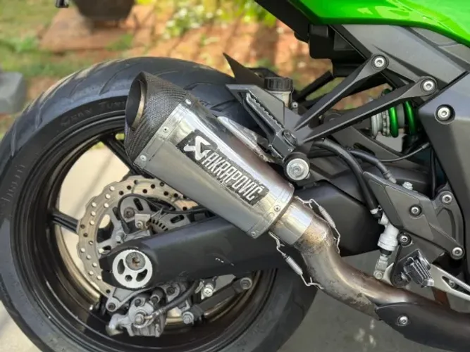 Escapamento Full Kawazaki Z1000 Replica Akrapovic
