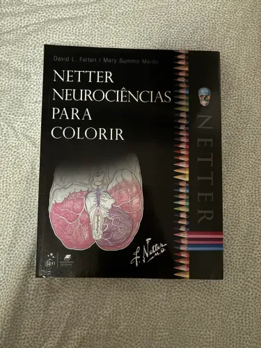 Livro Netter Neurociências para colorir