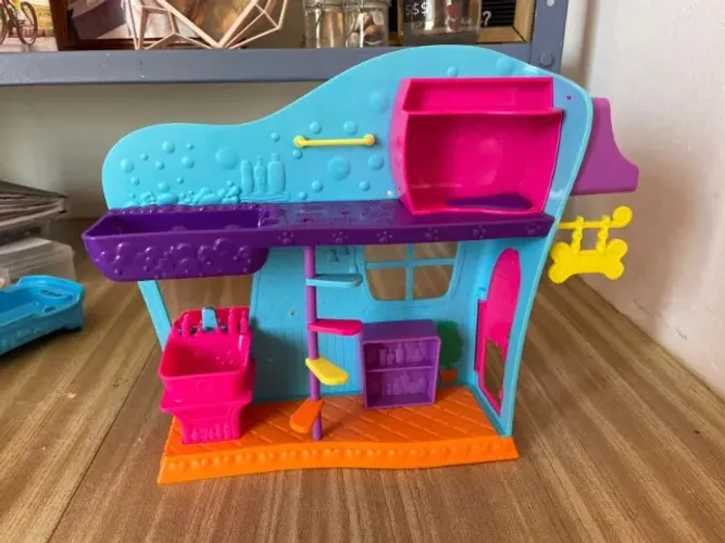 Coleção Polly Pocket com Bonecas, Acessórios, Pet Shop e Veículos!