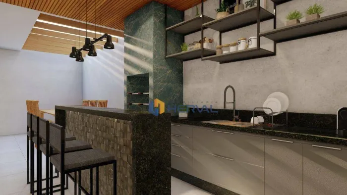 Casa com 3 quartos à venda, 120 m² por R$ 650.000 - Jardim Dias - Maringá/PR