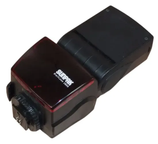 Flash Sunpak Digiflash 2800 (pf30x Ttl) Para Canon E-ttl Ii Preto (Usado)