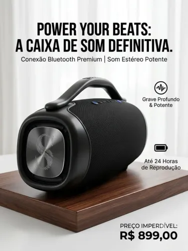 Caixa boom box