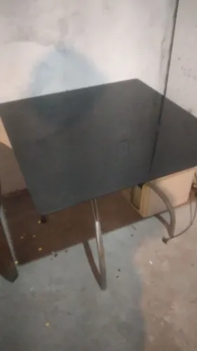 Churrasqueira mas mesa de vidro pra ir embora 