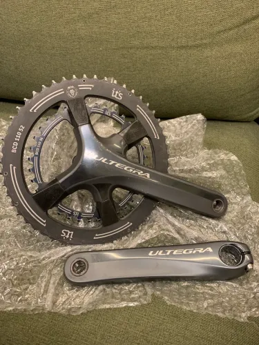 Pedivela Shimano Ultegra FC-6800 172.5 + Coroas Ictus 52/36