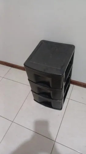 Gaveteiro de plástico