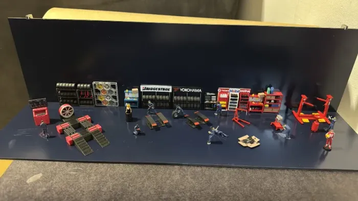 Peças e acessórios escala 1:64