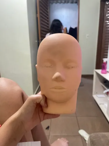 Cabeça para treino