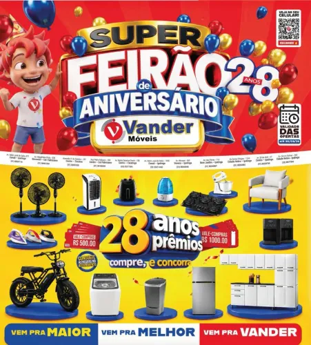 Feirão de aniversário