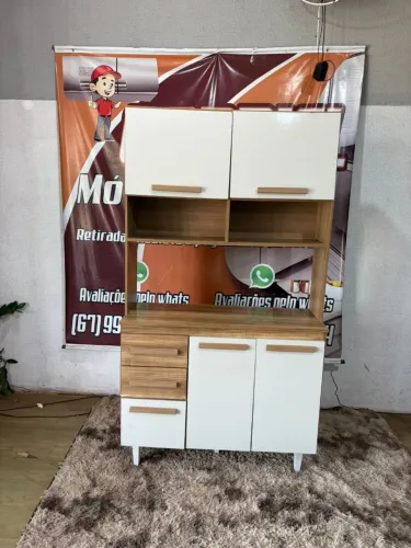 Armário de cozinha MDF bem conservado ((ENTREGO GRATIS))