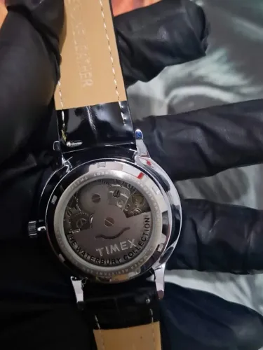 Relógio TIMEX OFICIAL - AUTOMÁTICO - CASEBACK VISÍVEL
