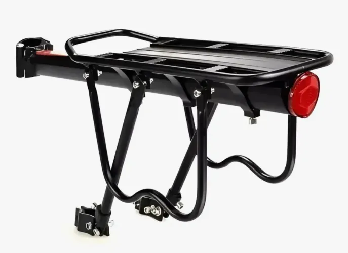 Bagageiro Traseiro Rad7 Bag Bike 26-29 - Alumínio Ajustável (Carga 25kg)