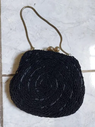 Bolsa de festa vintage bordada Perfeita