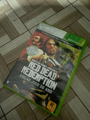 Jogo XBOX 360 RED DEAD REDEMPTION Edição jogo do ano, duplo, zumbie