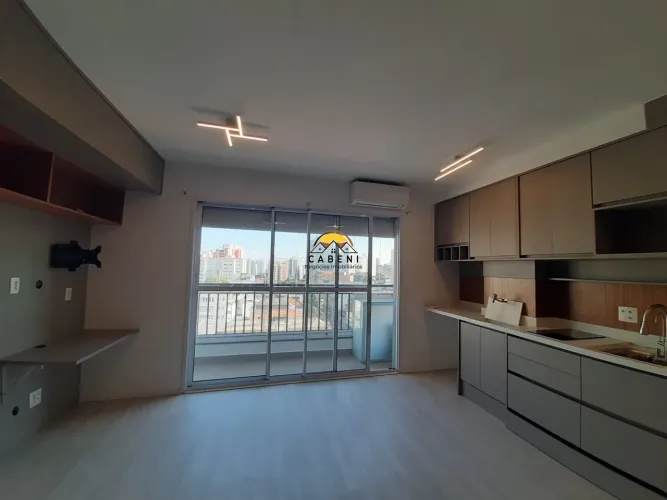 Studio semi mobiliado para locação com 32 metros, varanda - Vila Mariana - São Paulo/SP