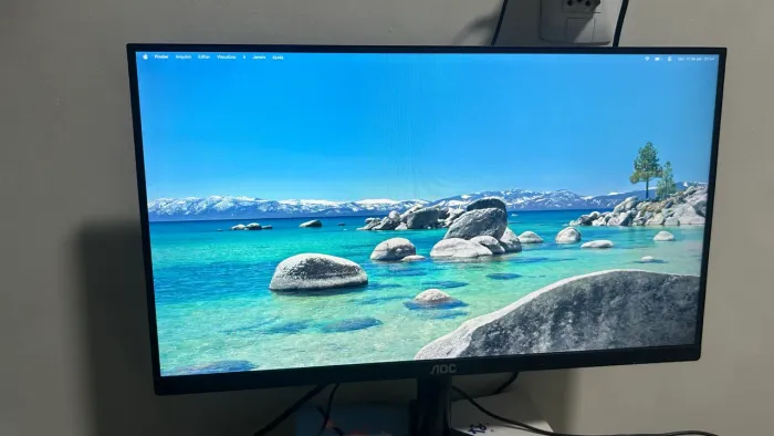 Monitor AOC 21,5" Full HD 60Hz HDMI - Sem Pixel Morto, Estado de Novo