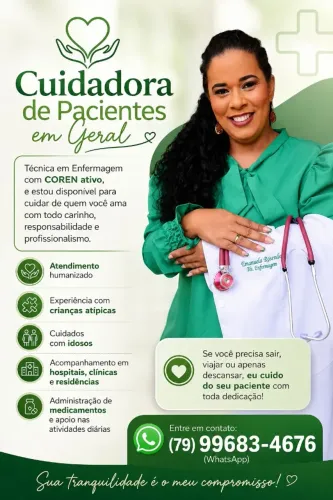 Cuidadora de Pacientes em Geral