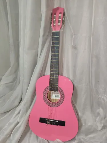 Vende-se violão infantil rosa nunca usado