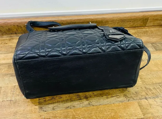 Bolsa Preta Matelassê Giulia Domna - Alça Dupla