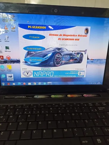 Scanner Napro PC Scan 5000 Completo + Notebook SSD (Pronto Para Uso)