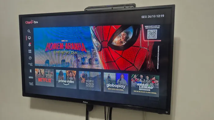TV phico 32 polegadas função smart 