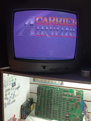 Placa Fliperama Jamma Carrier Air Wing Capcom