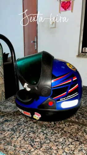 Capacete usado em ótimo estado!