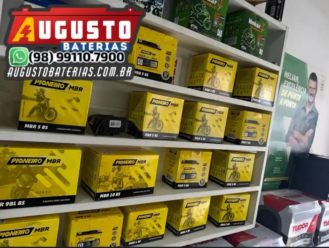 Bateria Moto Tudor a Mais Potente em todas categorias Titan Bros Biz 2B